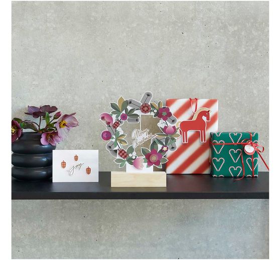 Knutselpapier-blok "Christmas Rocks!"