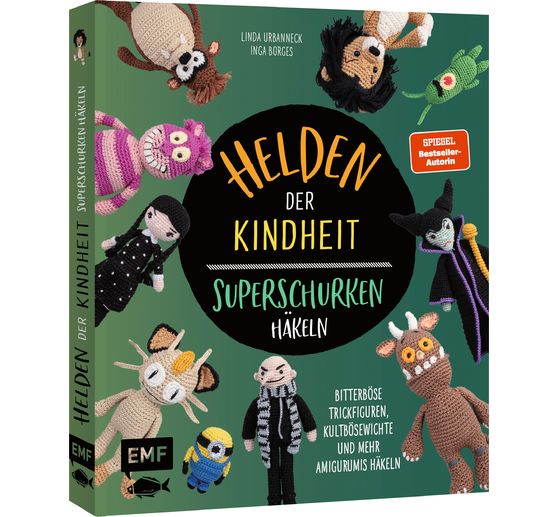 Buch "Helden der Kindheit - Das Häkelbuch der Superschurken"