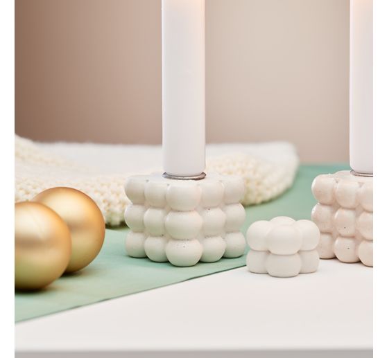 VBS 3D Silicone kaarsen gietvorm "Bubble"