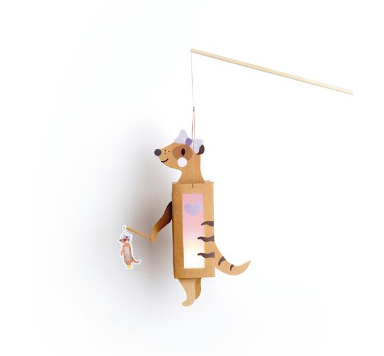 Lanterns handicraft set "Autumn Friends"