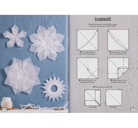 Boek "Winterliche Faltsterne"