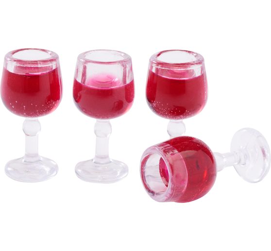 Miniatuur wijnglas