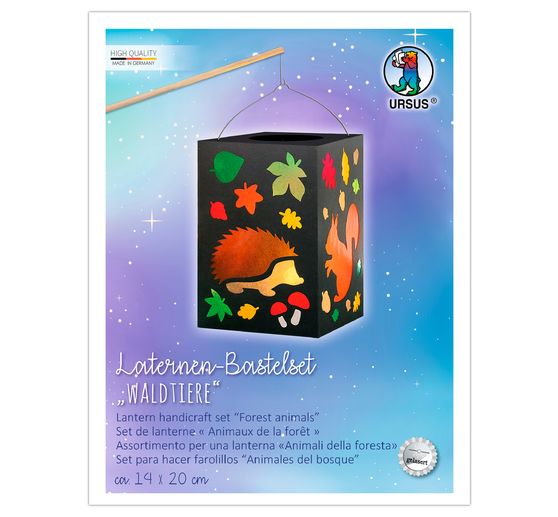 Lanterns handicraft kit "Forest animals"