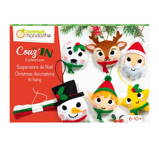 Avenue Mandarine Creative Box Naaien Mini Couz'IN "Kersthangers"