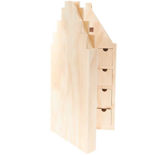 Adventskalender "Haus", aufklappbar