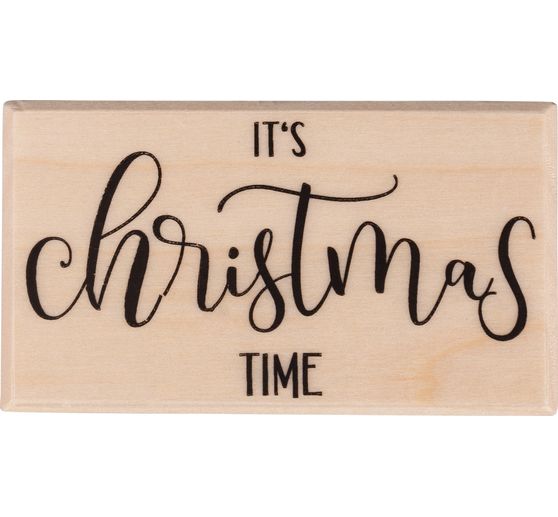 BUTTERER Stempel "It's christmas time"