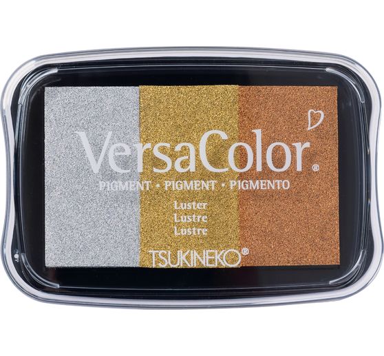 Ink pads Versacolor, 3 colors assorted, gold