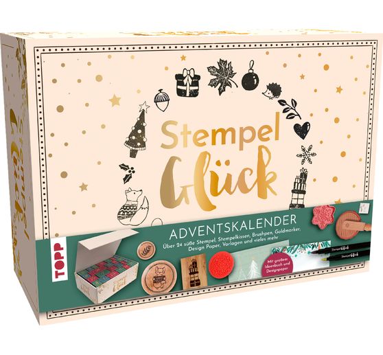 Adventskalender Stempel Glück