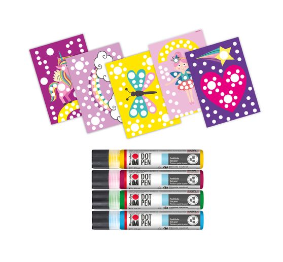Marabu KiDS Dot Pen set "Unicorn"