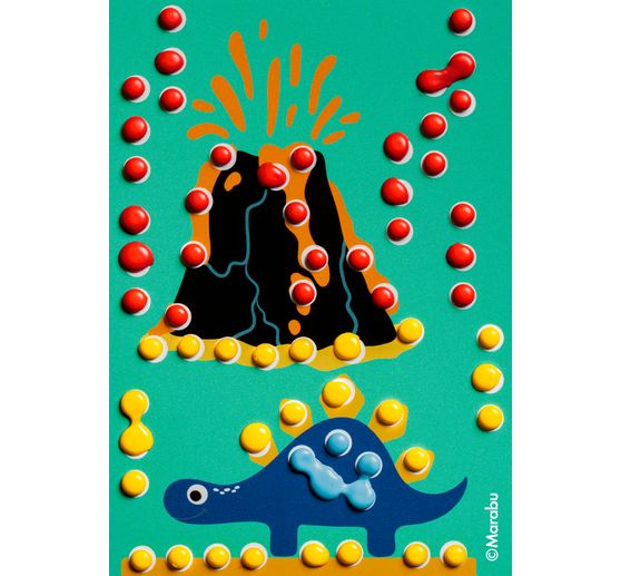 Marabu KiDS Dot Pen set "Dinos"