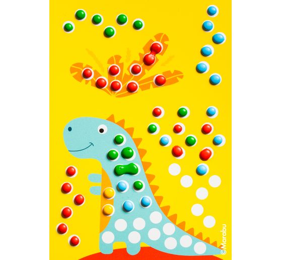 Marabu KiDS Dot Pen set "Dinos"