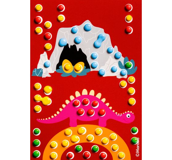 Marabu KiDS Dot Pen set "Dinos"