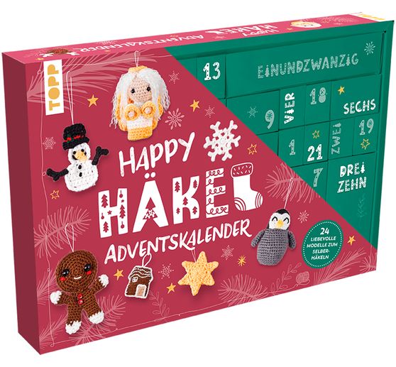 Happy gehaakte adventskalender