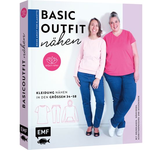 Boek "Keine Angst vor Klamotte - Basic-Outfit nähen von Anna Einfach nähen"