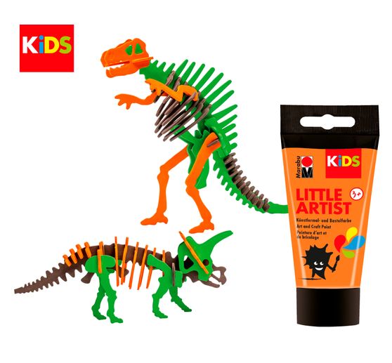 Marabu KiDS Little Artist Paint& Puzzel "Dinos"