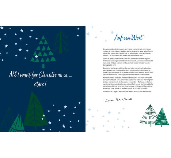 Boek "Adventskalender Weihnachtssterne"
