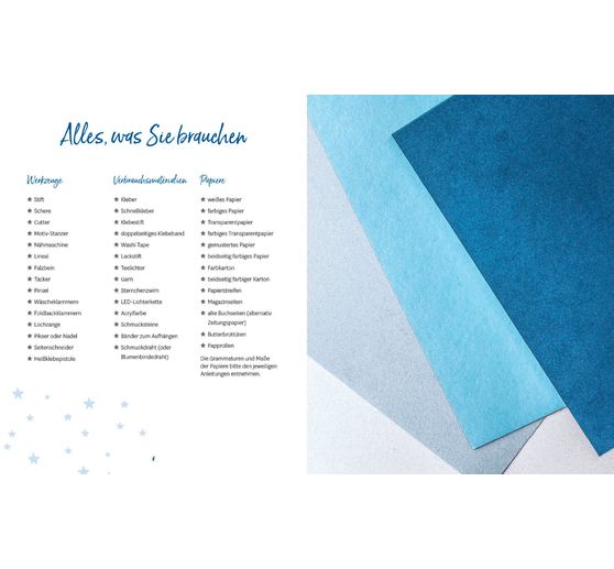 Boek "Adventskalender Weihnachtssterne"