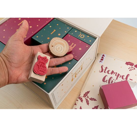 Advent calendar Stempel-Glück