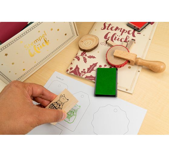 Advent calendar Stempel-Glück