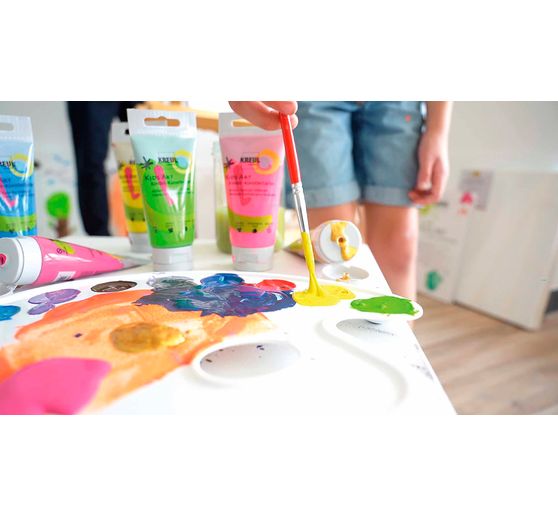 KREUL Kids Art Artists' Paint for Children, 8 x 20 ml
