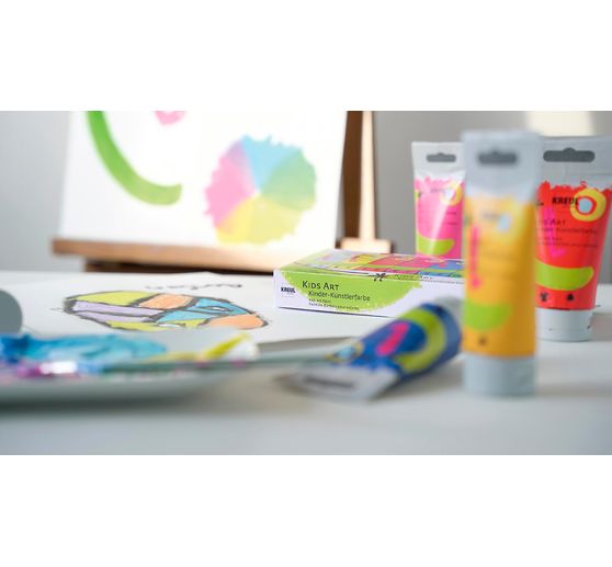 KREUL Kids Art Artists' Paint for Children, 8 x 20 ml