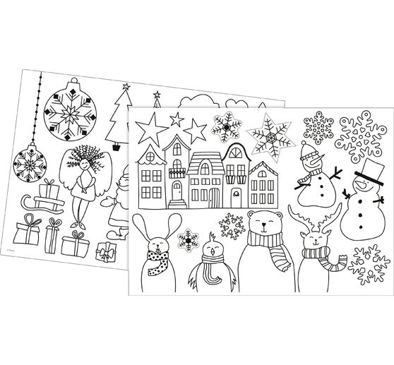 KREUL Window Color Set "Hallo Winter"