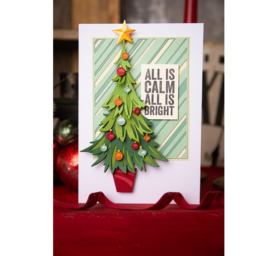 Sizzix Thinlits Stanzschablone "Trim a Tree Colorize by Tim Holtz"