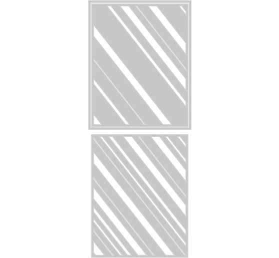 Sizzix Thinlits Ponssjabloon "Layered Stripes by Tim Holtz"
