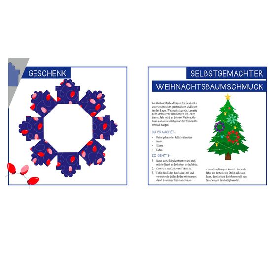 Boek "Bastelblock: Falten, Schneiden, fertig! Weihnachten"