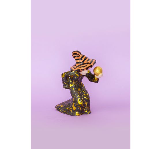 Witch on broom