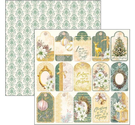 Scrapbook paper "Sparkling Christmas"
