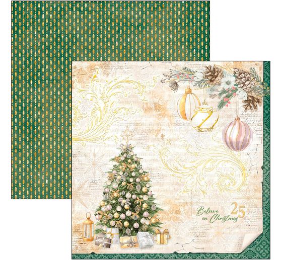 Scrapbook paper "Sparkling Christmas"
