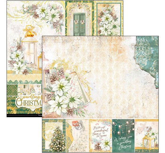 Scrapbook paper "Sparkling Christmas"