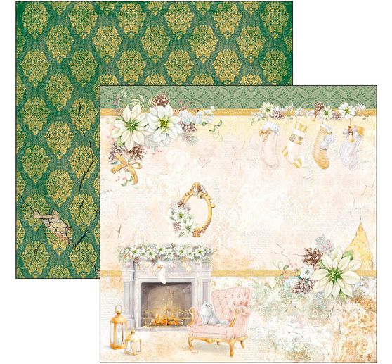 Scrapbook paper "Sparkling Christmas"