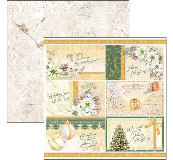 Scrapbook paper "Sparkling Christmas"