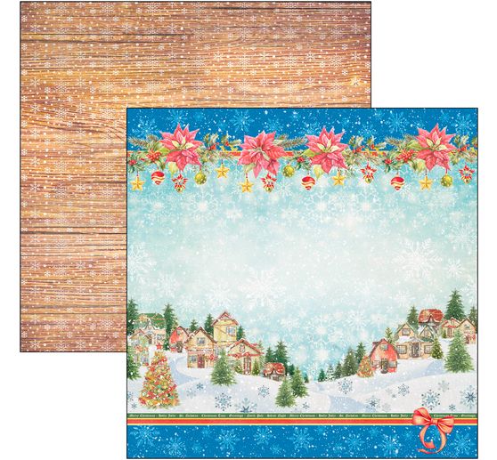Scrapbook papier "Dear Santa"