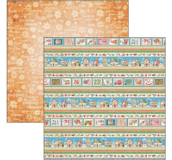 Scrapbook papier "Dear Santa"