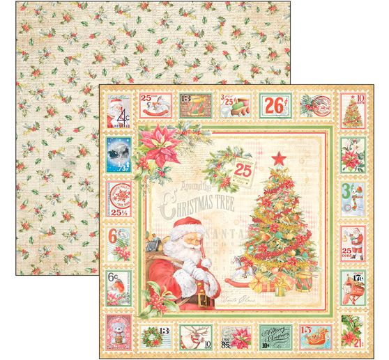 Scrapbook papier "Dear Santa"