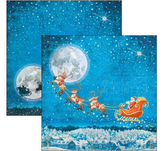 Scrapbook papier "Dear Santa"