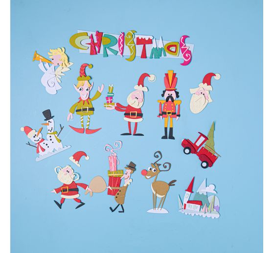Sizzix Thinlits Stanzschablone "Infinite Doodles #1"