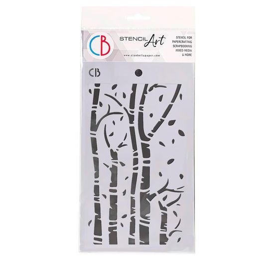 Sjabloon "Birch trees"