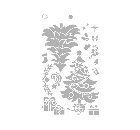 Sjabloon "Christmas tree"