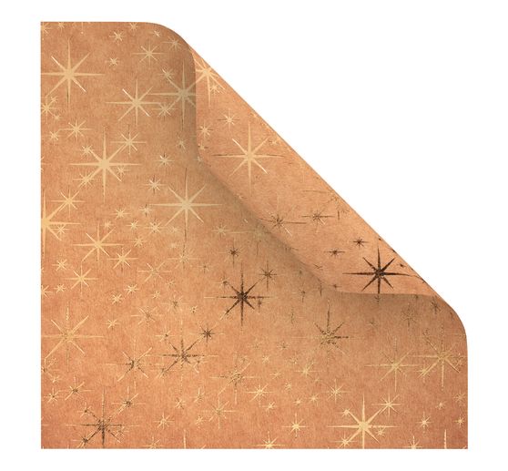 Folding paper "Kraft paper gold"