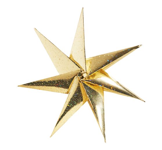 Vouwpapier "Holografie goud"