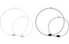 VBS Metalen ring "Moora -Cirkel" voor stokkaars