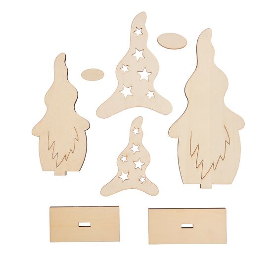 VBS Wooden gnomes "Lasse and Knut"