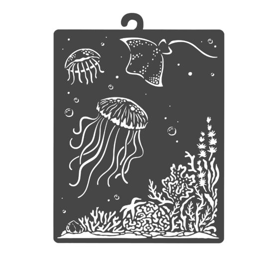 Sjabloon "Songs of the Sea - Jellyfish"