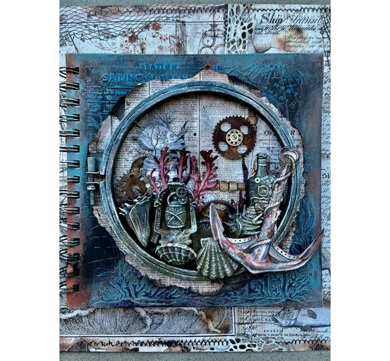 Scrapbook blok "Songs of the Sea - Backgrounds"