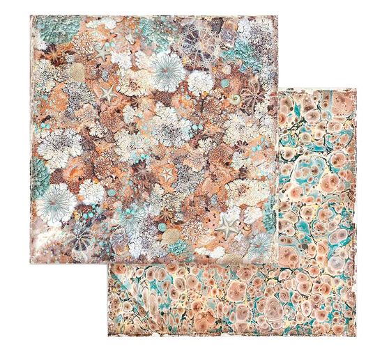 Scrapbook blok "Songs of the Sea - Backgrounds"