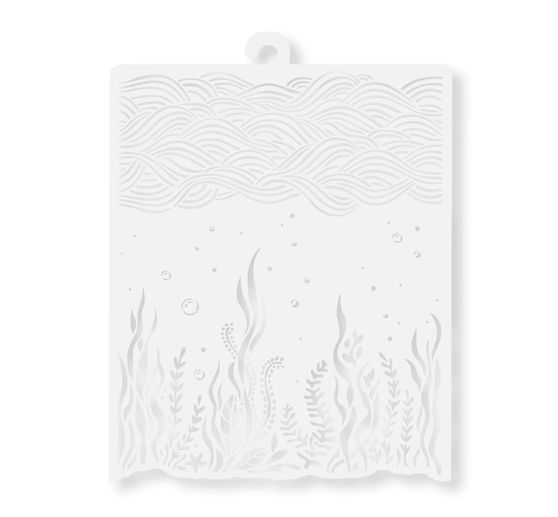Pochoir « Songs of the Sea – Corals and Poseidonias »